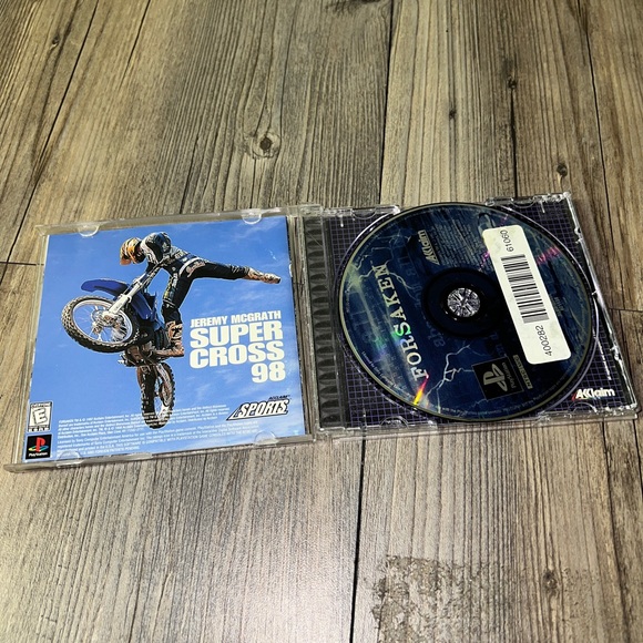 Forsaken (Sony PlayStation 1 PS One, 1998) Complete PS1 Game manual - Picture 3 of 5